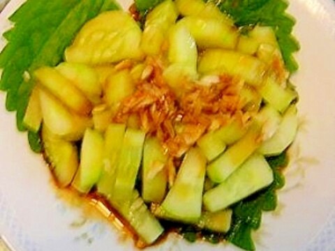 うりの大蒜のラ―油サラダ